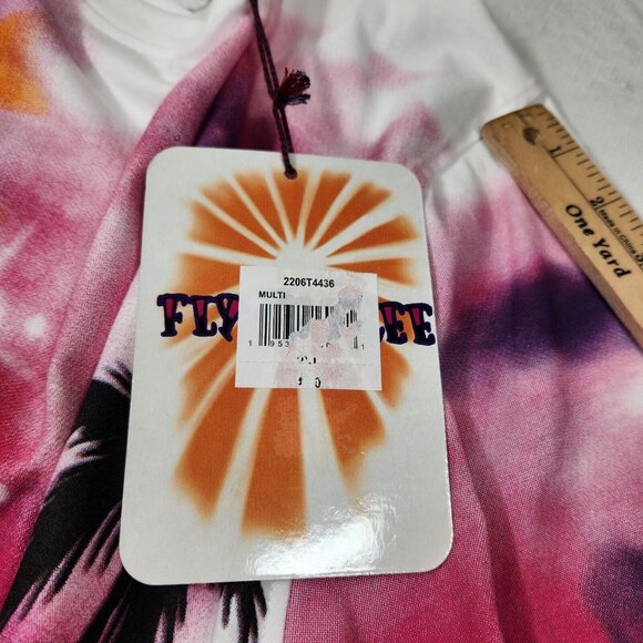 Born Fly Men's  Fly 'N Free Multicolor Graphic Print T-Shirt Size 2XL (45) - Picture 9 of 11